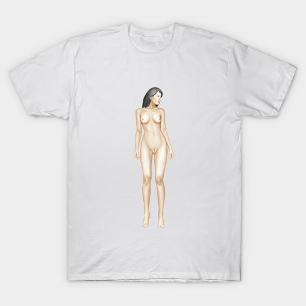 A Standing Girl - NSFW T-Shirt by XCOLLECTION